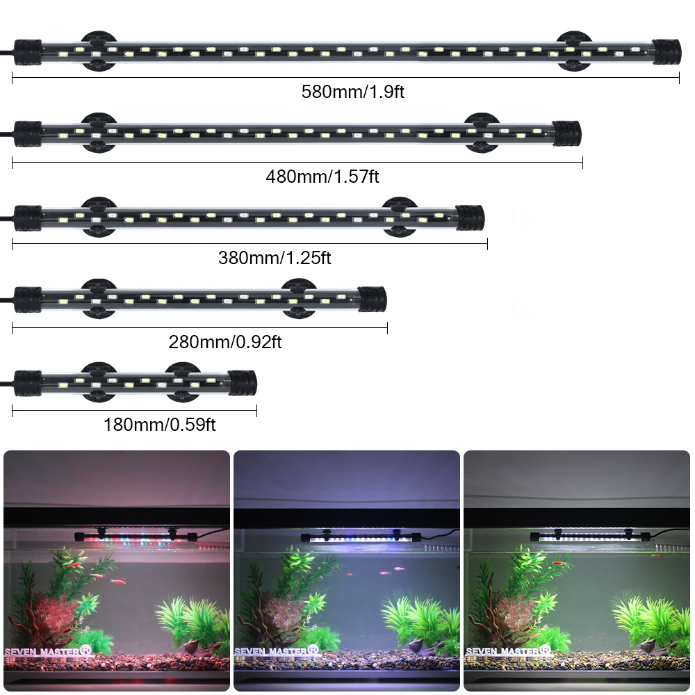 Aquarium Plant Growing - حوض السمك ضوء LED نمو النبات