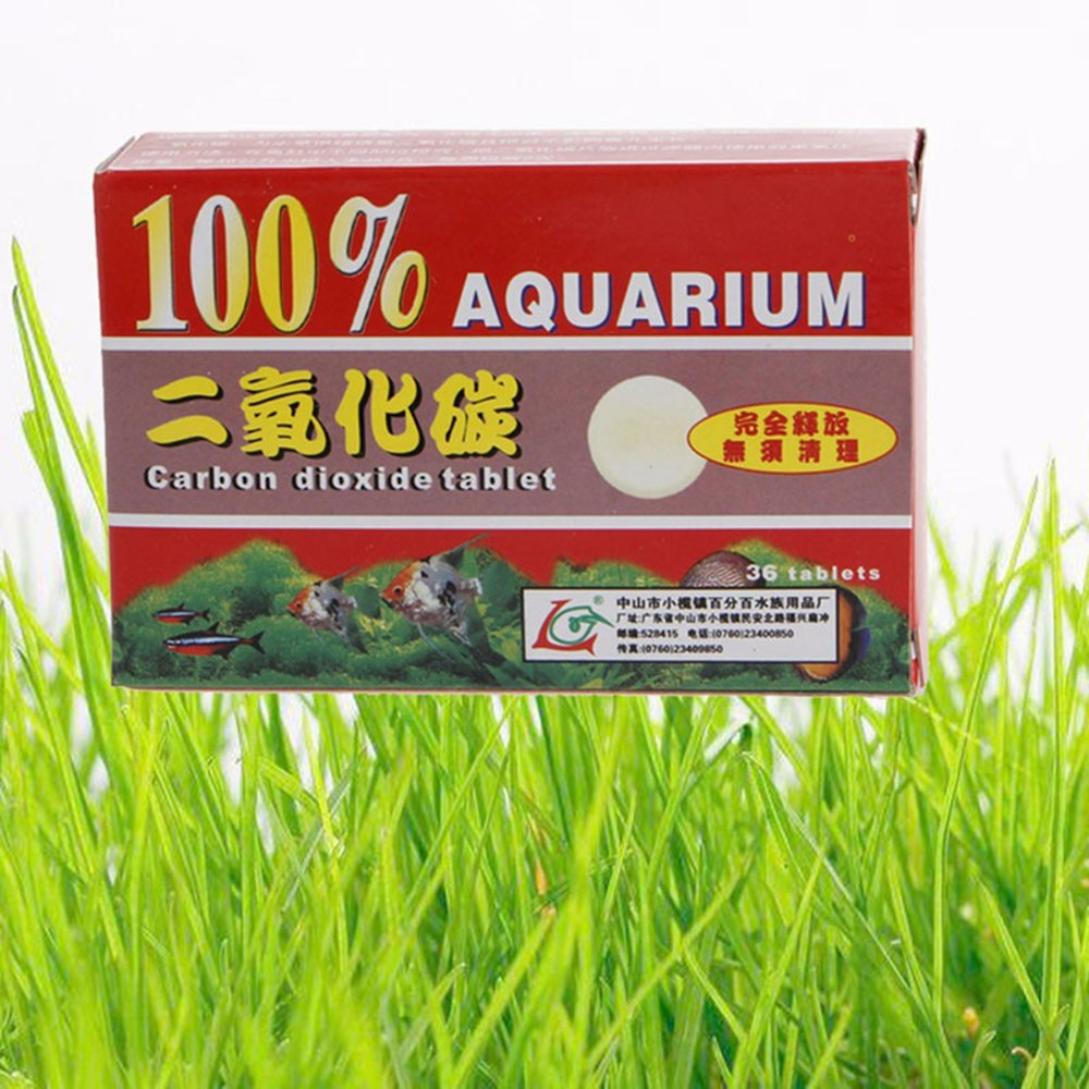 Aquarium Plant Nutrients - 36 قطعة أقراص ثاني أكسيد الكربون
