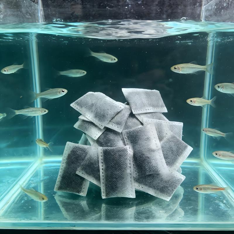 Planted Aquarium Media - 10/20/40 قطعة أكياس كربون نشط لحوض