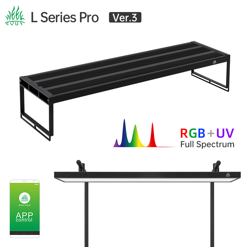 Aquarium Plant Display - WEEK AQUA L Series APP التحكم