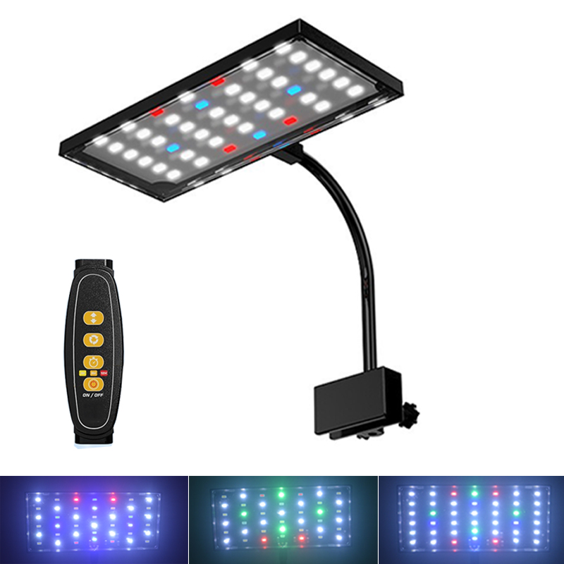 مصباح LED لحوض السمك يعمل عبر  - مراجعة Aquarium Plant Iron وسعره