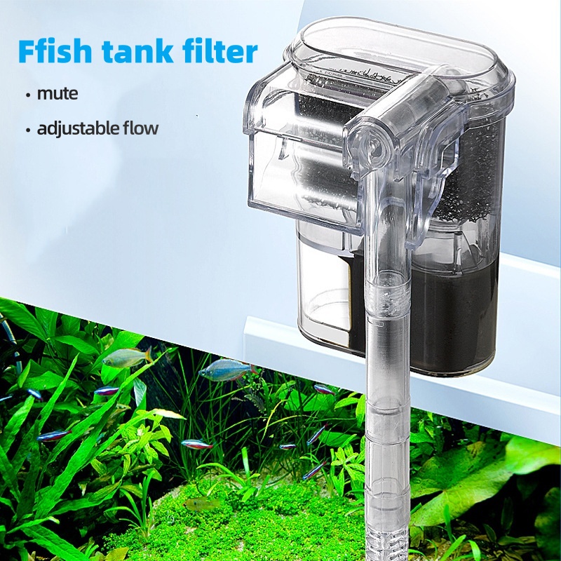 فلتر USB معلق صغير لأحواض السم - مراجعة Planted Aquarium Cleaning وسعره