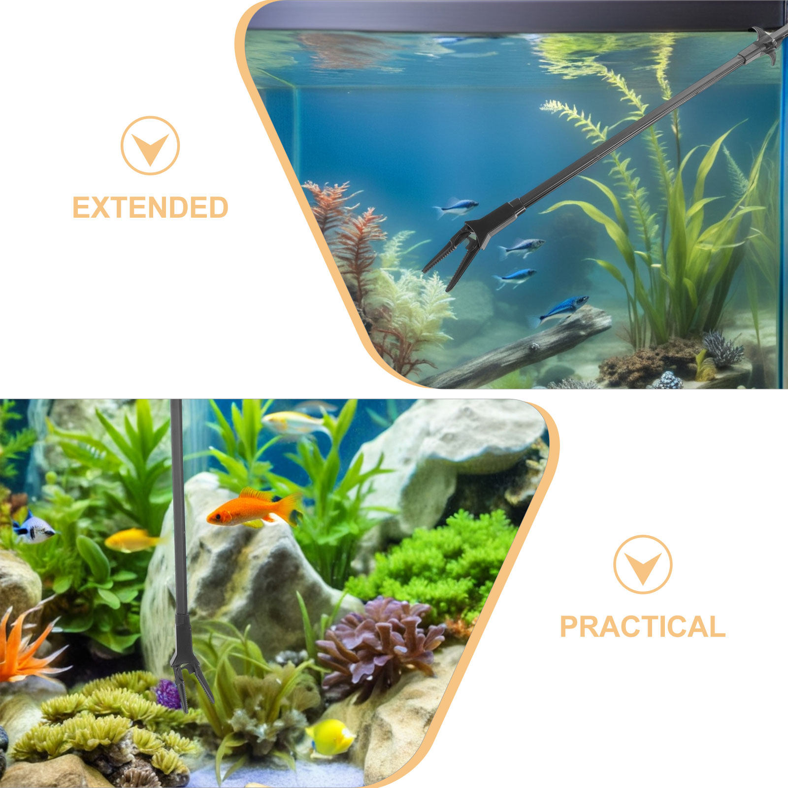 3 قطع من ملاقط الأكواريوم الطو - مراجعة Planted Aquarium Tips وسعره