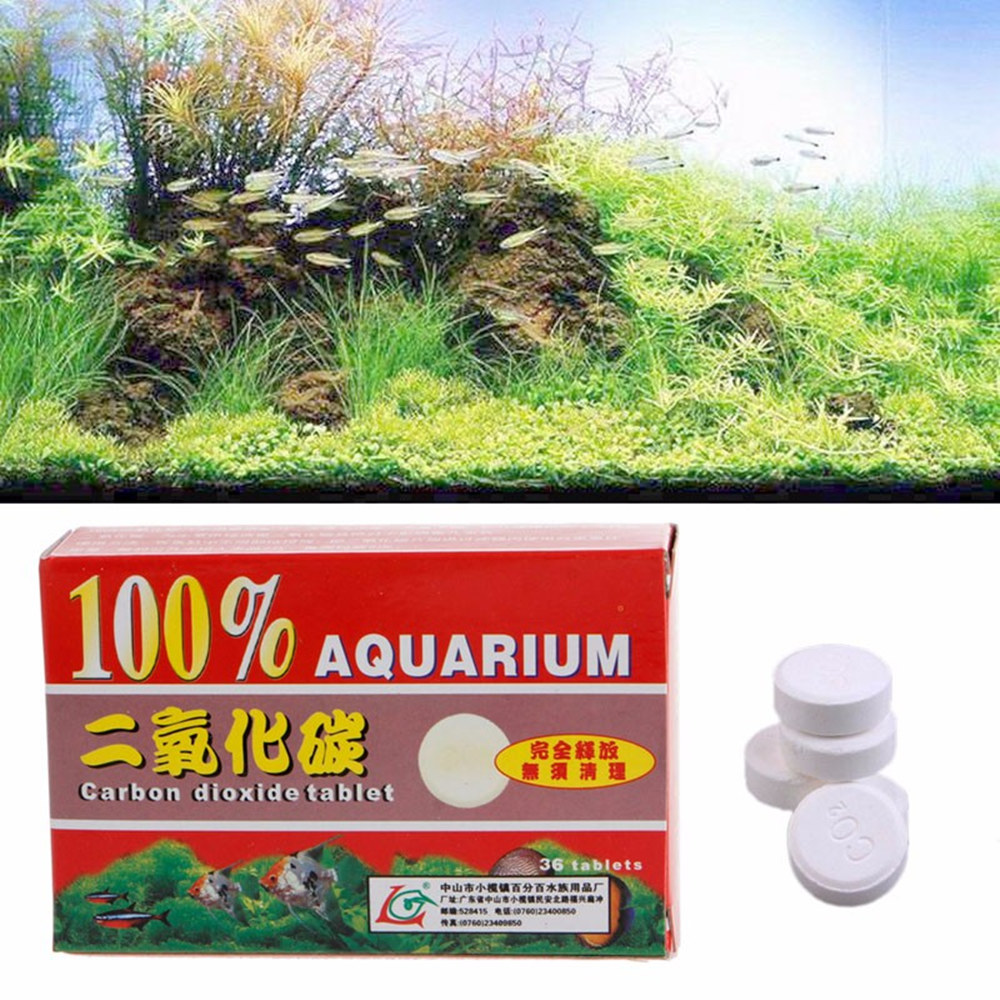 36 قطعة أقراص ثاني أكسيد الكرب - مراجعة Aquarium Plant Nutrients وسعره