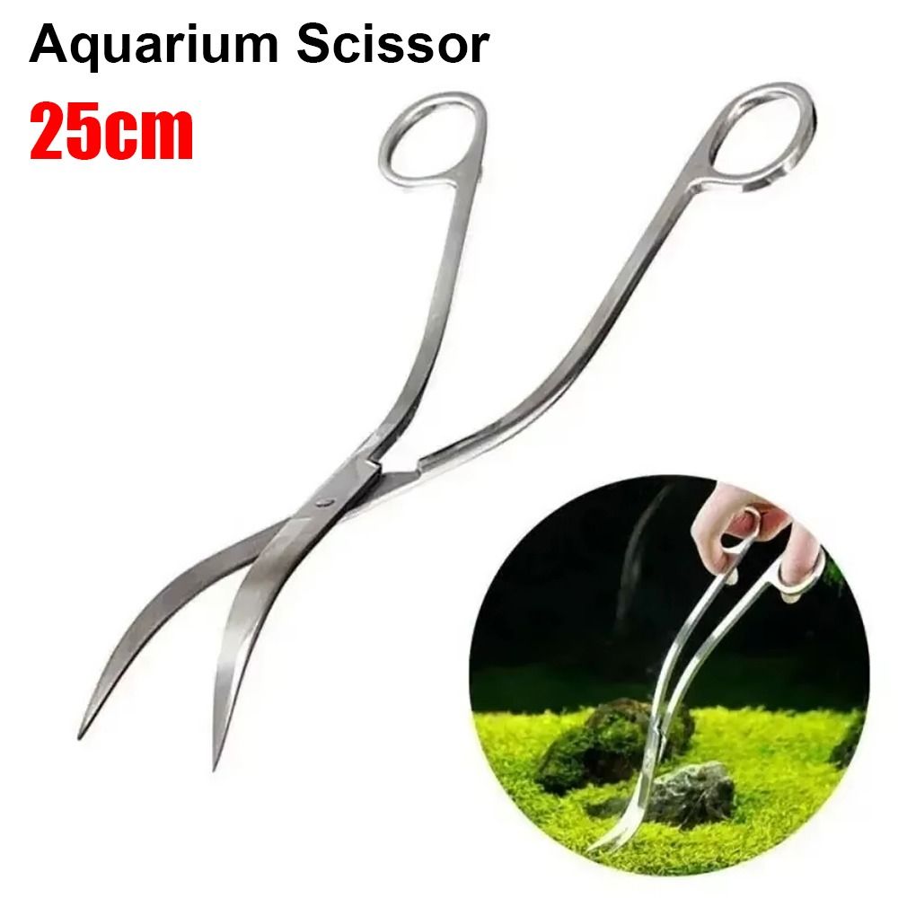 مقص حوض السمك من الفولاذ المقا - مراجعة Planted Aquarium Cleaning وسعره