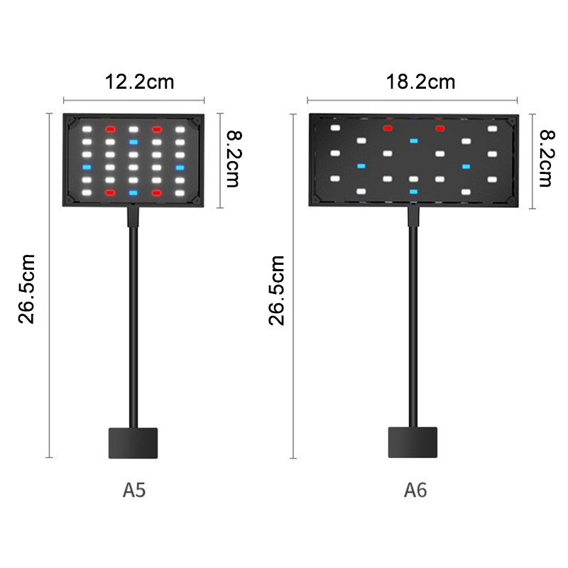 حوض السمك USB مصباح ليد الطيف  - مراجعة Aquarium Plant Iron وسعره