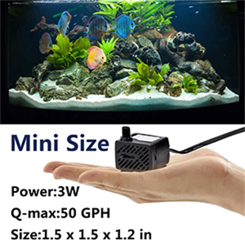 مضخة مياه صغيرة لخزان الأسماك، - مراجعة Planted Aquarium Cleaning وسعره