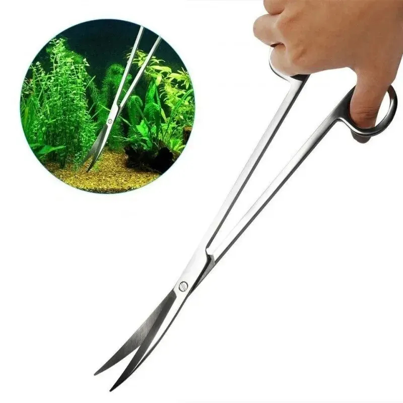 مقص حوض السمك، أداة تنظيف طويل - مراجعة Planted Aquarium Cleaning وسعره